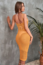 Charger l&#39;image dans la galerie, Cover up midi ¨¤ col scoop sans manches
