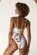 Charger l&#39;image dans la galerie, Maillot de bain une pi¨¨ce ¨¤ d¨¦coupes tropicale
