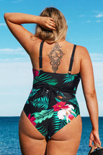 Charger l&#39;image dans la galerie, Maillot de bain taille haute imprim¨¦ floral
