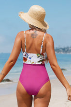 Charger l&#39;image dans la galerie, Maillot de bain une pi¨¨ce au dos nu ¨¤ fleurs
