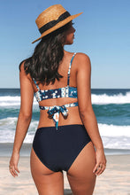 Charger l&#39;image dans la galerie, Bikini hipster taille moyenne avec bralette d¡¯emballage floral
