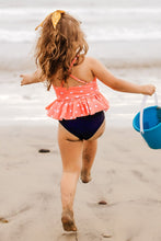 Charger l&#39;image dans la galerie, Tankini ¨¤ volants avec bretelles crois¨¦es pour filles
