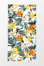 Charger l&#39;image dans la galerie, Serviette de plage motif floral

