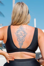 Charger l&#39;image dans la galerie, Haut de bikini grande taille en maille

