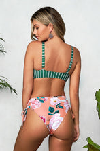 Charger l&#39;image dans la galerie, Bikini nou¨¦ ray¨¦ et imprim¨¦ floral 
