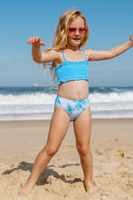 Charger l&#39;image dans la galerie, Bikini pour fille ¨¤ bordure merrow et smocks et hipster

