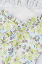 Charger l&#39;image dans la galerie, Bikini fleuri avec bordure merrow et hipster effront¨¦
