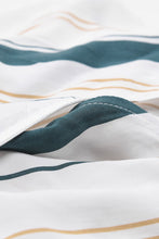 Charger l&#39;image dans la galerie, Robe ray¨¦e ¨¤ taille nou¨¦e
