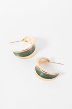Charger l&#39;image dans la galerie, Boucles d&#39;oreilles dor¨¦es g¨¦om¨¦triques minimalistes
