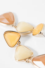 Charger l&#39;image dans la galerie, Boucles d&#39;oreilles g¨¦om¨¦triques jaunes

