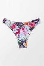 Charger l&#39;image dans la galerie, Bas de bikini r¨¦versible imprim¨¦ tropical 
