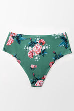 Charger l&#39;image dans la galerie, Bas de bikini grande taille ¨¤ taille haute avec imprim¨¦ floral

