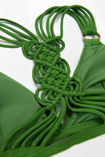 Charger l&#39;image dans la galerie, Bikini dos tress¨¦ vert 
