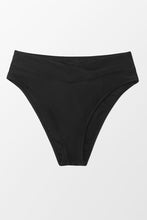 Charger l&#39;image dans la galerie, Bas de bikini sexy taille haute noir
