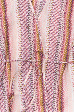 Charger l&#39;image dans la galerie, Kimono ¨¤ col en V et imprim¨¦ g¨¦om¨¦trique
