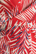 Charger l&#39;image dans la galerie, Robe portefeuille imprim¨¦ feuillues 
