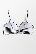 Charger l&#39;image dans la galerie, Haut de bikini push up imprim¨¦ ray¨¦
