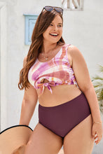 Charger l&#39;image dans la galerie, Bikini nou¨¦ sur le devant et taille haute classique
