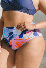Charger l&#39;image dans la galerie, Bas de bikini grande taille ruch¨¦ ¨¤ taille haute
