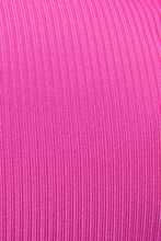Charger l&#39;image dans la galerie, Bikini rose fronc¨¦ nou¨¦ au dos avec joint torique
