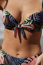 Charger l&#39;image dans la galerie, Bikini ¨¤ nouer et bonnets moul¨¦s push-up taille haute
