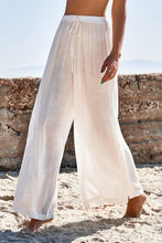 Charger l&#39;image dans la galerie, Cover up maxi ¨¤ jambe large et ¨¤ cordon
