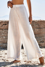 Charger l&#39;image dans la galerie, Cover up maxi ¨¤ jambe large et ¨¤ cordon

