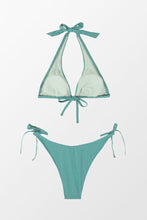 Charger l&#39;image dans la galerie, Bikini ¨¤ col licou jacquard

