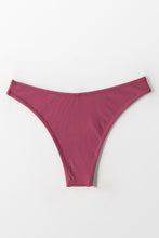 Charger l&#39;image dans la galerie, Bas de bikini ¨¦chancr¨¦ violet 
