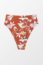 Charger l&#39;image dans la galerie, Bas de bikini fleuri taille haute
