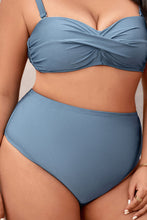 Charger l&#39;image dans la galerie, Bas de bikini taille haute classique grande taille
