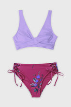 Charger l&#39;image dans la galerie, Bikini ¨¤ bralette et emballage sur le devant hipster
