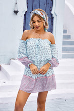 Charger l&#39;image dans la galerie, Robe taille ¨¦lastique ¨¤ manches longues et volants
