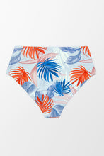 Charger l&#39;image dans la galerie, Bas de bikini grande taille imprim¨¦ plantes tropicales
