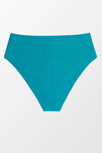 Charger l&#39;image dans la galerie, Bas de bikini grande taille sarcelle taille haute

