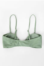 Charger l&#39;image dans la galerie, Haut de bikini textur¨¦ vert
