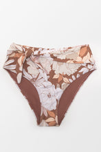 Charger l&#39;image dans la galerie, Bas de bikini fleuri taille haute ¨¤ nouer
