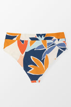 Charger l&#39;image dans la galerie, Bas de bikini grande taille ¨¤ taille haute imprim¨¦ tropical
