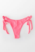 Charger l&#39;image dans la galerie, Bas de bikini rose fluo ¨¤ nouer 
