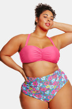 Charger l&#39;image dans la galerie, Bas de bikini grande taille taille haute ruch¨¦
