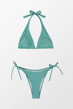 Charger l&#39;image dans la galerie, Bikini ¨¤ col licou jacquard
