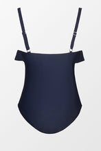 Charger l&#39;image dans la galerie, Maillot de bain une pi¨¨ce grande taille volant¨¦ ¨¤ jambe classique
