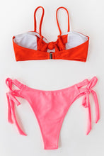 Charger l&#39;image dans la galerie, Bas de bikini rose fluo ¨¤ nouer 
