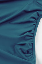 Charger l&#39;image dans la galerie, Maillot de bain une pi¨¨ce de maternit¨¦ ruch¨¦ avec bretelles ¨¤ col en V
