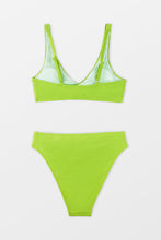 Charger l&#39;image dans la galerie, Bikini triangle longline torsad¨¦ sur le devant ¨¦piss¨¦
