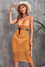 Charger l&#39;image dans la galerie, Cover up midi ¨¤ col scoop sans manches
