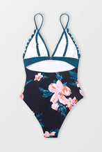 Charger l&#39;image dans la galerie, Maillot de bain une pi¨¨ce festonn¨¦ d¨¦coup¨¦
