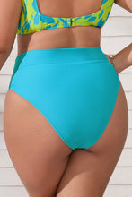 Charger l&#39;image dans la galerie, Bas de bikini grande taille sillonn¨¦ taille haute
