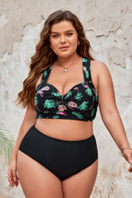 Charger l&#39;image dans la galerie, Bikini torsad¨¦ sur le devant et taille haute classique
