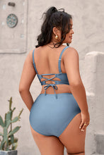 Charger l&#39;image dans la galerie, Bas de bikini taille haute classique grande taille
